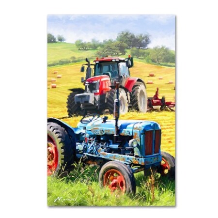 The Macneil Studio 'Tractors' Canvas Art,30x47